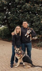Kasey & Frank — Off Leash K9 Training of Fayetteville